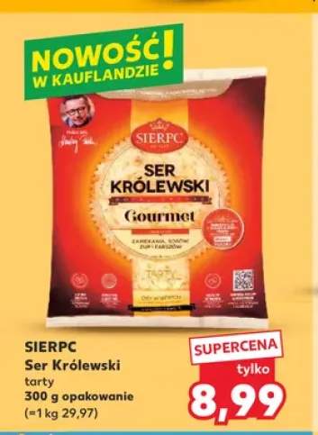 Ser Królewski tarty Sierpc Gourmet