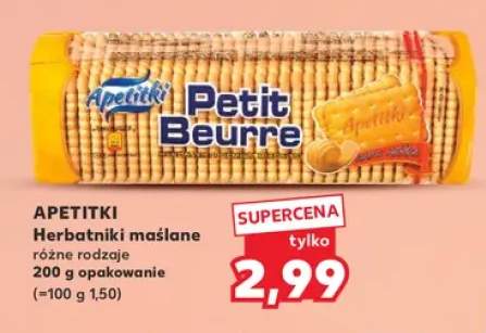 Herbatniki maślane Apetitki Petit Beurre