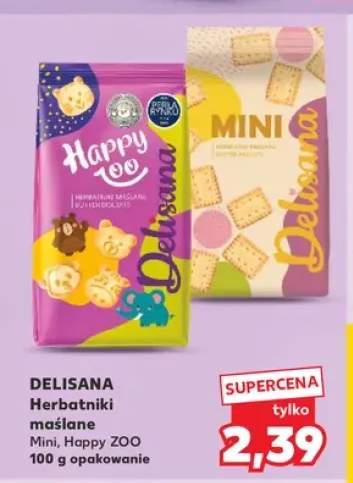 Herbatniki maślane Delisana Mini +1 wariant