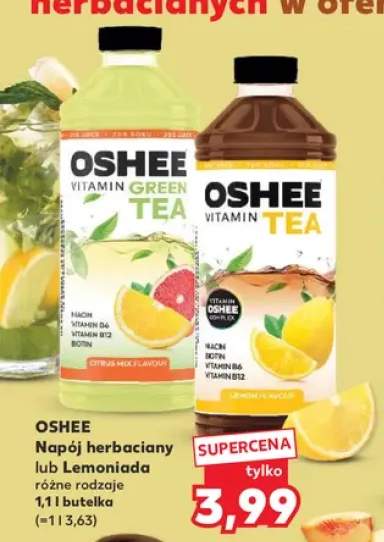 Napój herbaciany OSHEE Vitamin Green Tea Citrus Mix +1 wariant