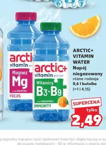 Napój niegazowany Arctic+ Vitamin Water Magnez Focus +1 wariant
