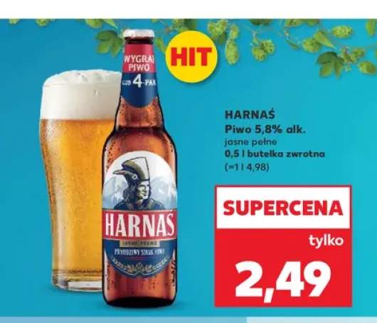 Piwo Harnaś jasne pełne