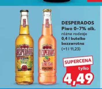 Piwo Desperados Sunlight +1 wariant