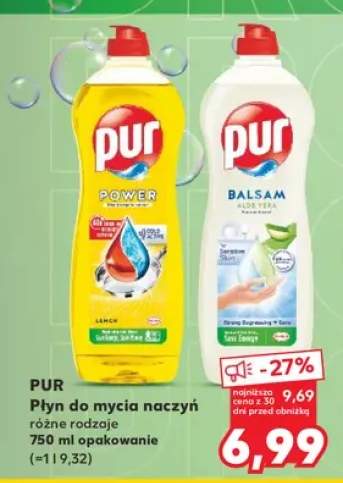 Płyn do mycia naczyń Pur Power Lemon +1 wariant