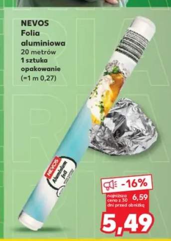 Folia aluminiowa Nevos