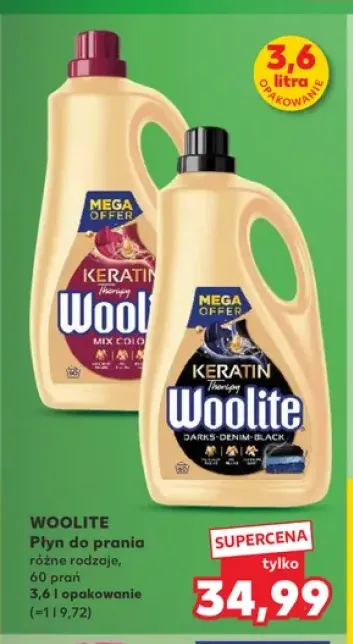 Płyn do prania Woolite Keratin Therapy Darks Denim Black +1 wariant