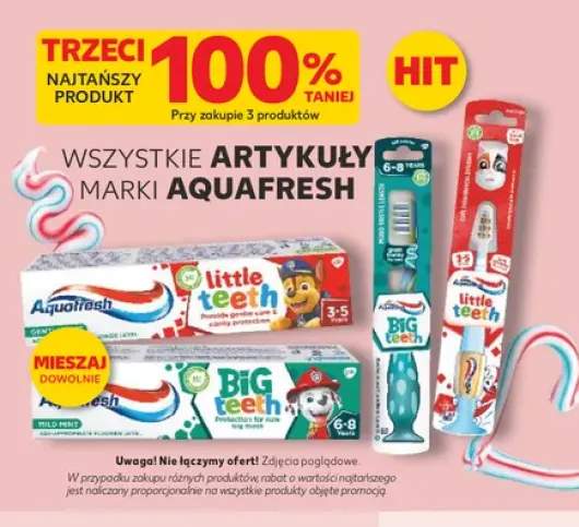Artykuły marki Aquafresh +4 warianty