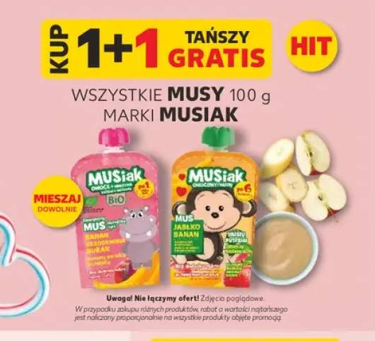 Musy 100 g marki Musiak +2 warianty
