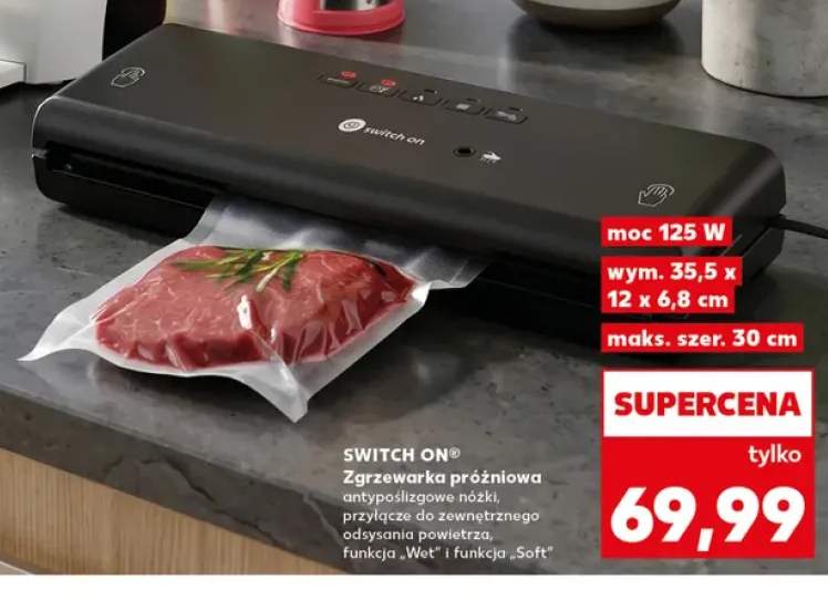 Zgrzewarka próżniowa Switch On