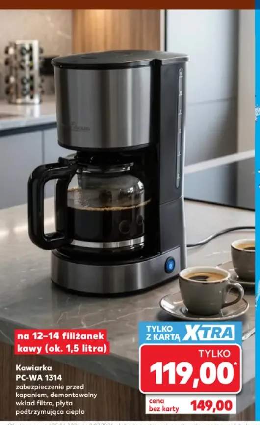 Kawiarka ProfiCook PC-WA 1314