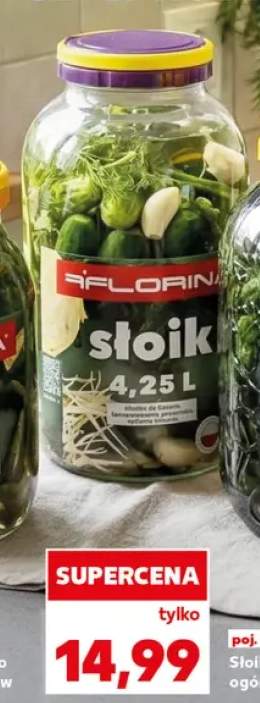 Słoik do ogórków Florina 4,25 l