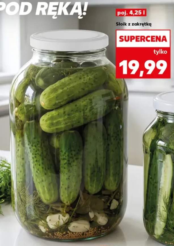 Słoik z zakrętką 4,25 l