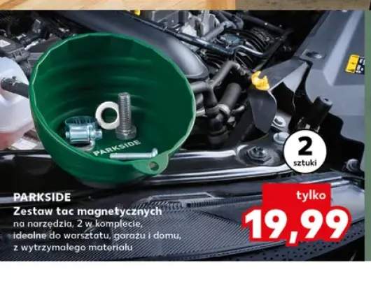 Zestaw tac magnetycznych Parkside