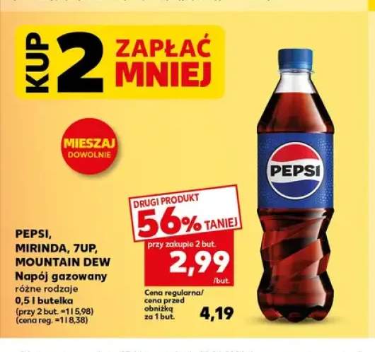 Napój gazowany Pepsi +3 warianty