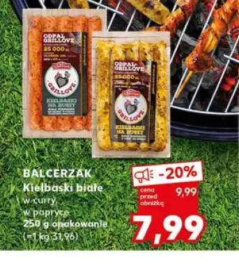 Kiełbaski białe w curry Balcerzak Grillove +1 wariant