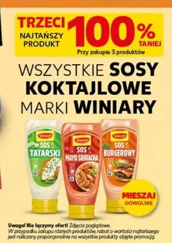 Sosy koktajlowe Winiary +3 warianty