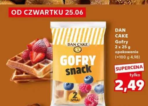 Gofry snack Dan Cake