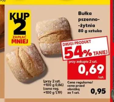 Bułka pszenno-żytnia