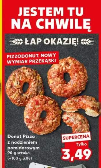Donut Pizza z nadzieniem pomidorowym