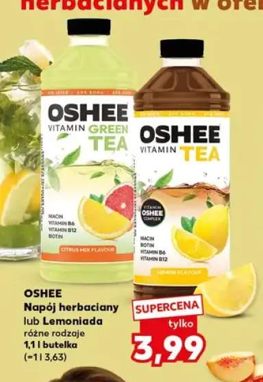 Napój herbaciany Oshee Vitamin Green Tea Citrus Mix +1 wariant