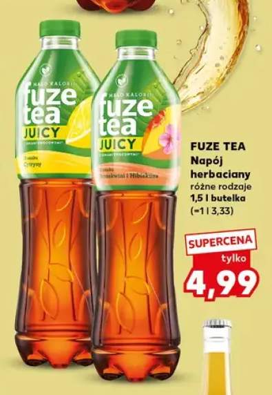 Napój herbaciany Fuze Tea Juicy o smaku cytryny +1 wariant
