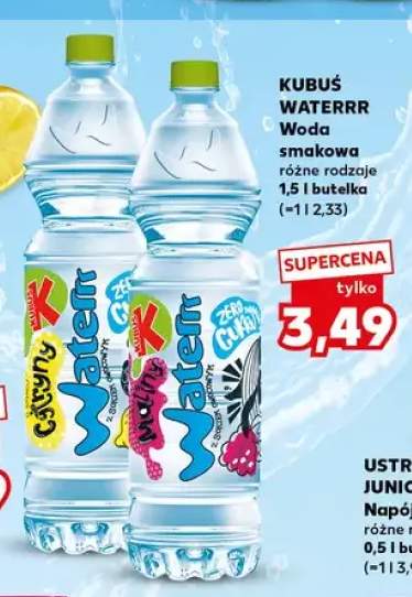 Woda smakowa Kubuś Waterrr cytryna +1 wariant
