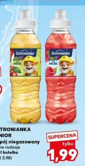 Napój niegazowany Ustronianka Junior jabłko +1 wariant