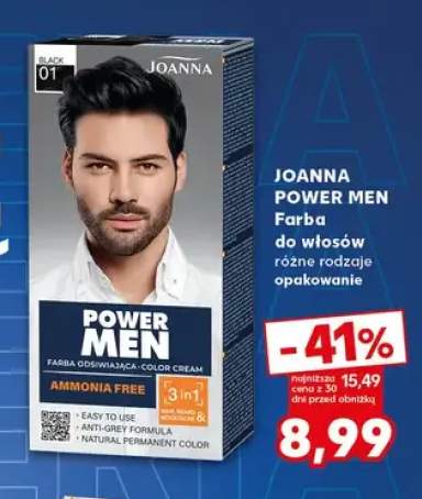 Farba do włosów Joanna Power Men