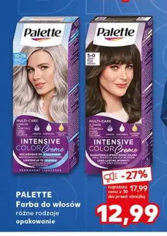 Farba do włosów Palette Intensive Color Creme 10-19 Chłodny Srebrny Blond +1 wariant