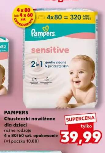 Chusteczki nawilżane dla dzieci Pampers
