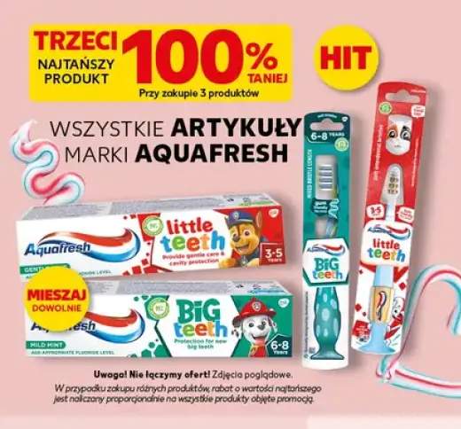 Artykuły marki Aquafresh +5 wariantów