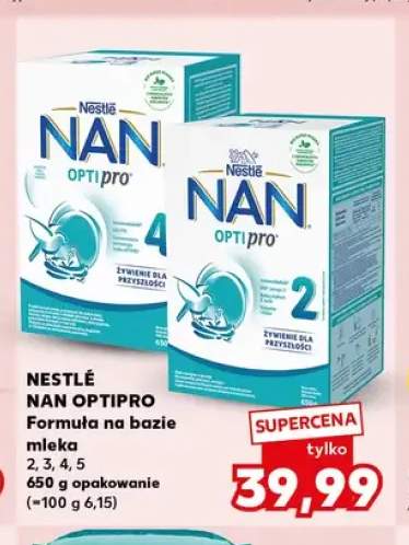 Mleko następne Nestlé NAN Optipro 3 +3 warianty