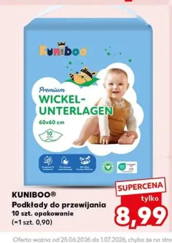 Podkłady do przewijania Kuniboo Premium Wickel-Unterlagen 10-pak