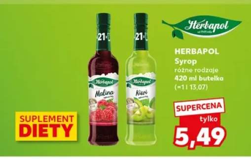 Syrop Herbopol Kiwi +1 wariant