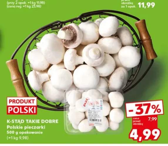 Polskie pieczarki K-Stąd Takie Dobre