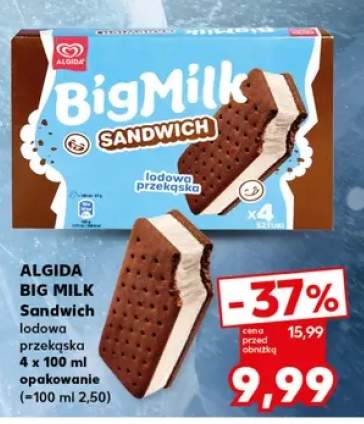Lody Big Milk Sandwich Algida
