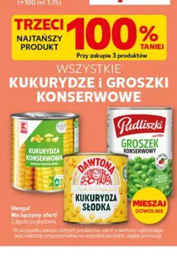 Kukurydza konserwowa K-Classic +3 warianty