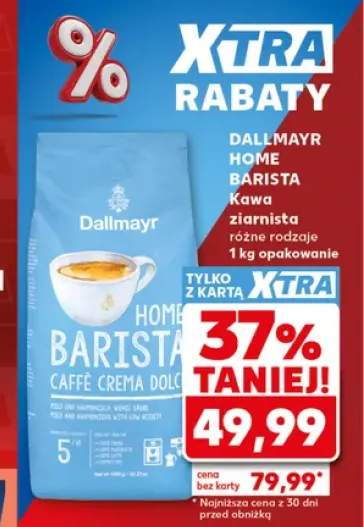 Kawa ziarnista Dallmayr Home Barista Caffè Crema Dolce