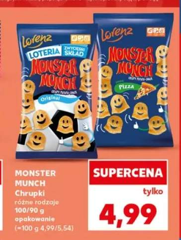 Chrupki Monster Munch Original +1 wariant