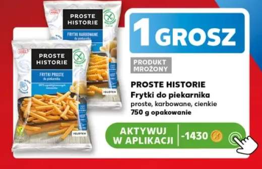 Frytki do piekarnika karbowane Proste Historie +2 warianty