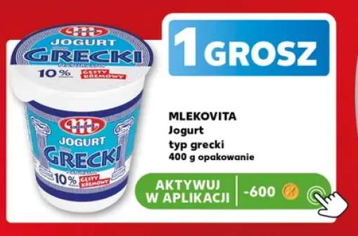 Jogurt typ grecki naturalny 10% Mlekovita