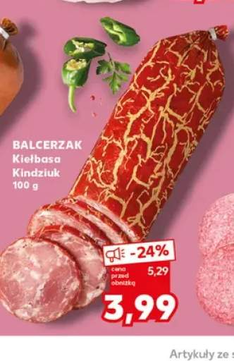 Kiełbasa Kindziuk Balcerzak