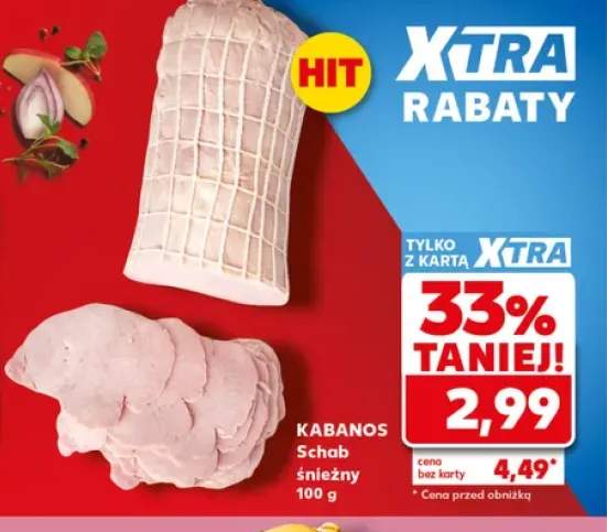 Schab śnieżny Kabanos