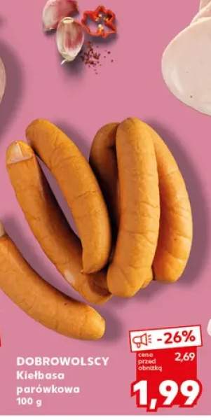 Kiełbasa parówkowa Dobrowolscy