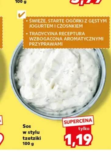 Sos w stylu tzatziki