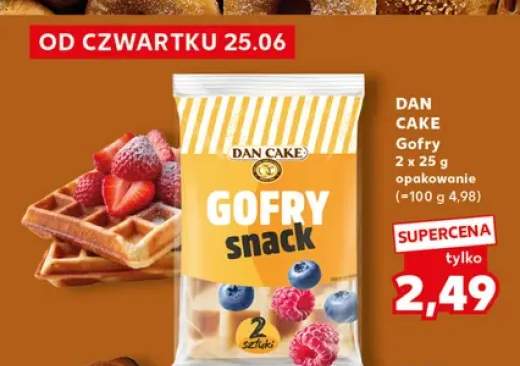 Gofry snack Dan Cake