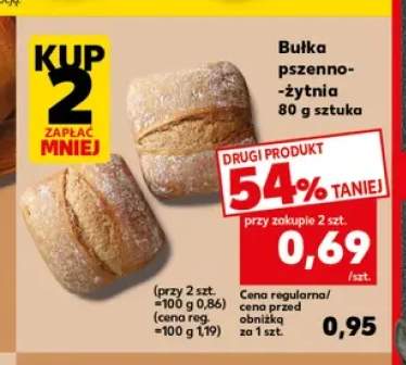 Bułka pszenno-żytnia