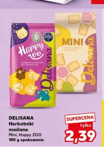 Herbatniki maślane Delisana Happy 100 +1 wariant
