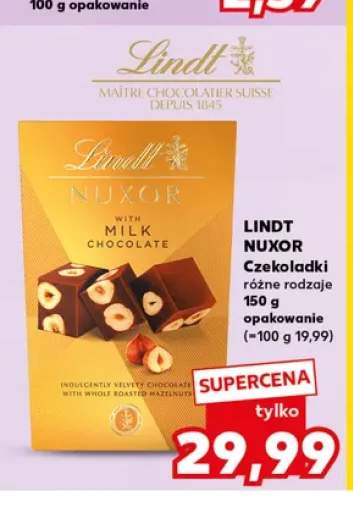 Czekoladki Lindt Nuxor