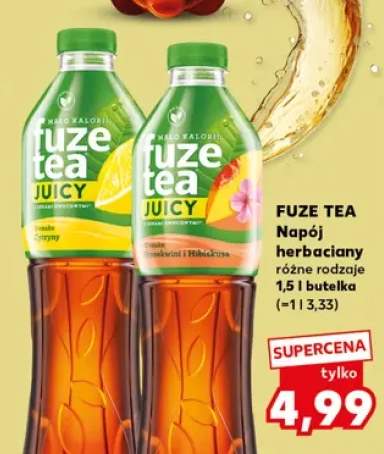 Napój herbaciany Fuze Tea Juicy Brzoskwinia i Hibiskus +1 wariant